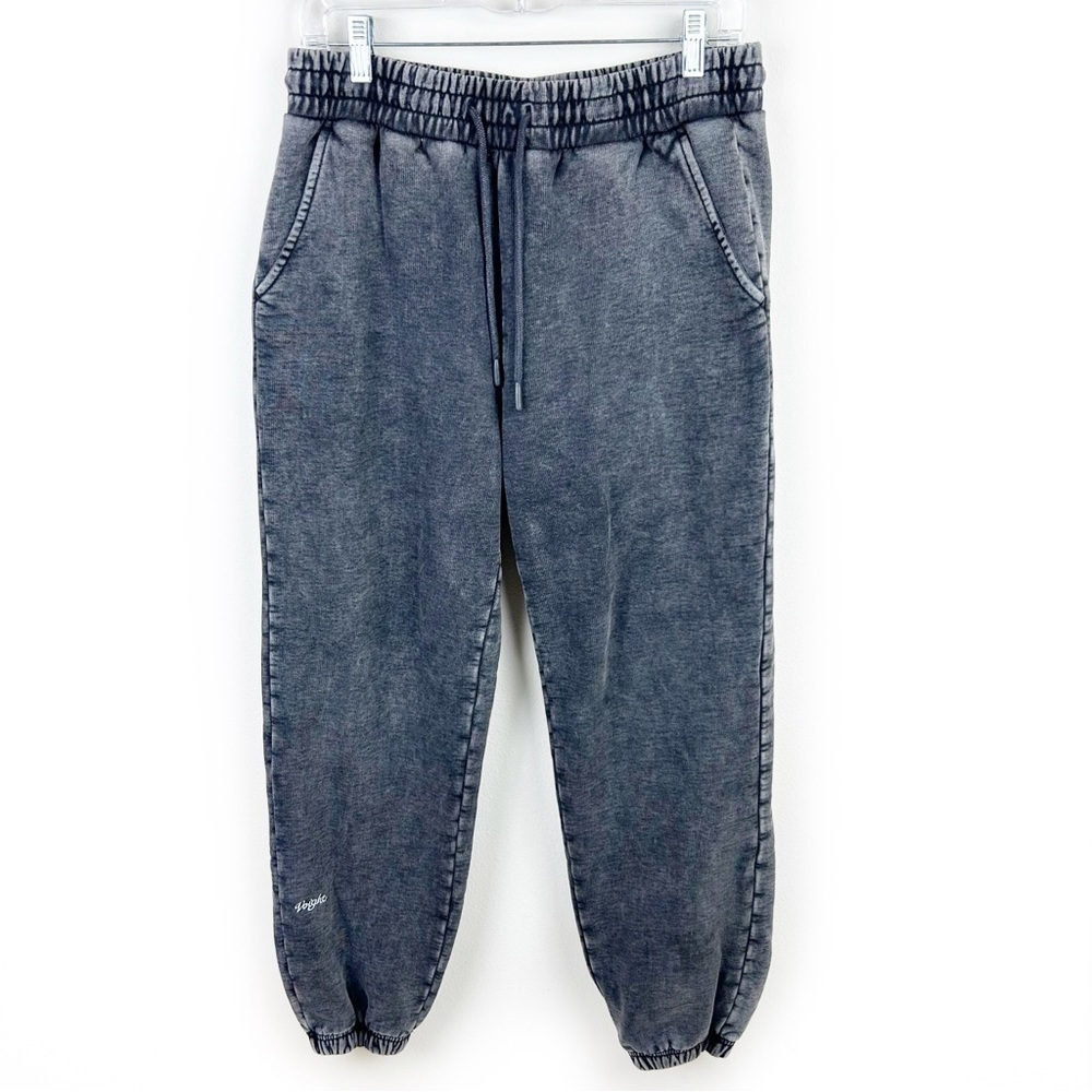 Voight Miami Kiss Me sweatpants worn wash black organic cotton size: XS - Picture 3 of 14